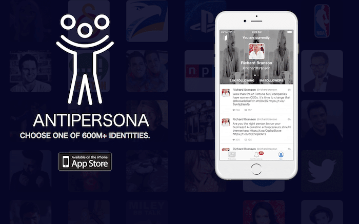 人気のTwitterアカウントを疑似体験できる「Antipersona」