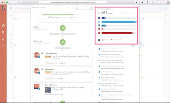 CoSchedule Social Queue 2