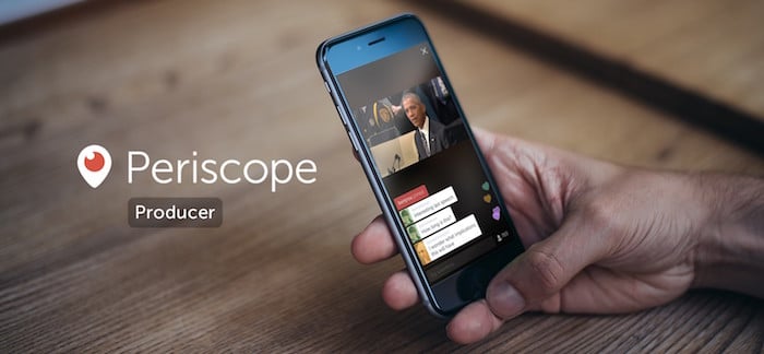 PCなどから配信できる「Periscope Producer」